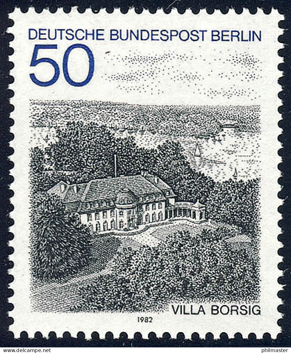 685 Ansichten 50 Pf Villa Borsig ** - Neufs