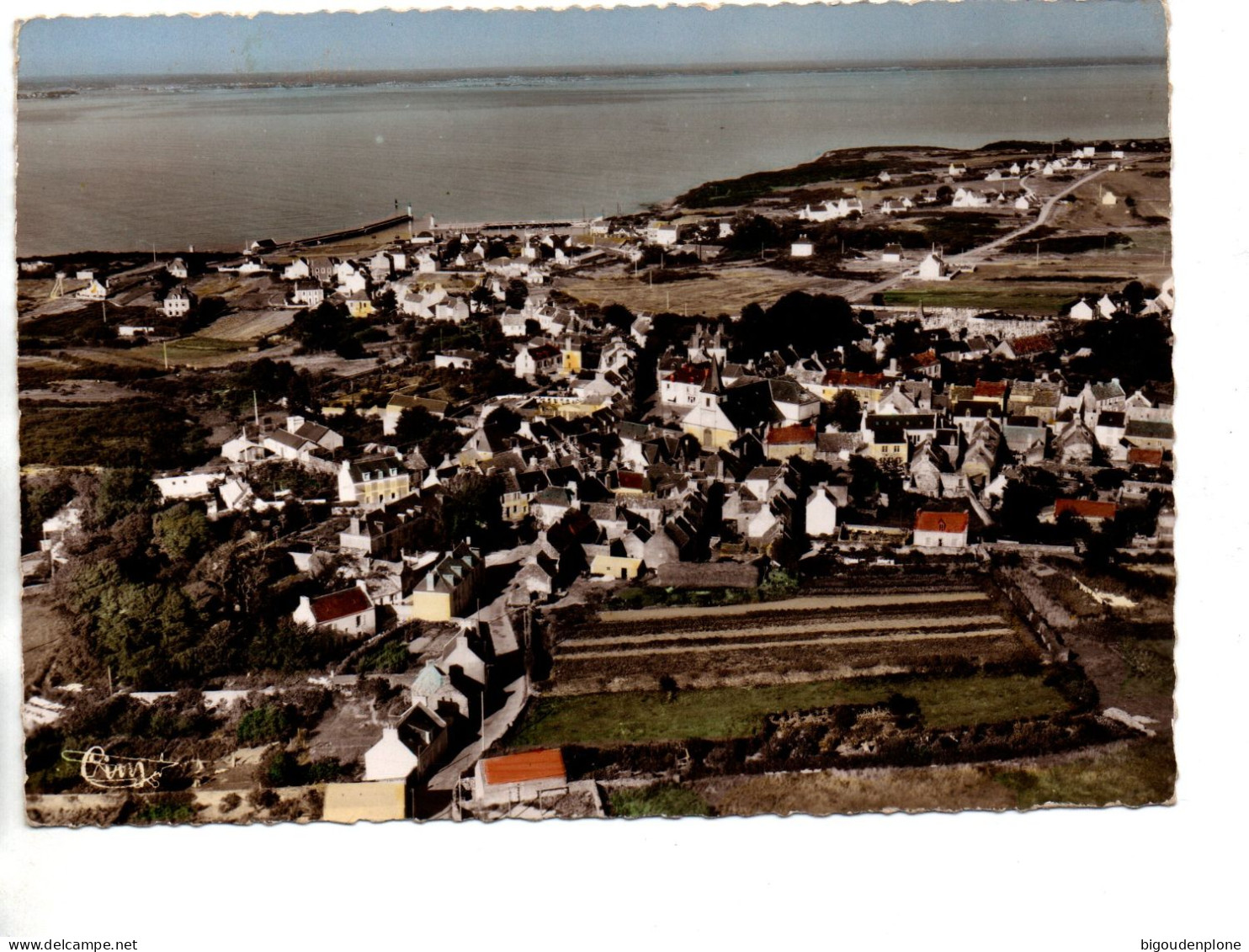 CPSM Grand Format ILE DE GROIX Vue Aérienne De Groix - Groix