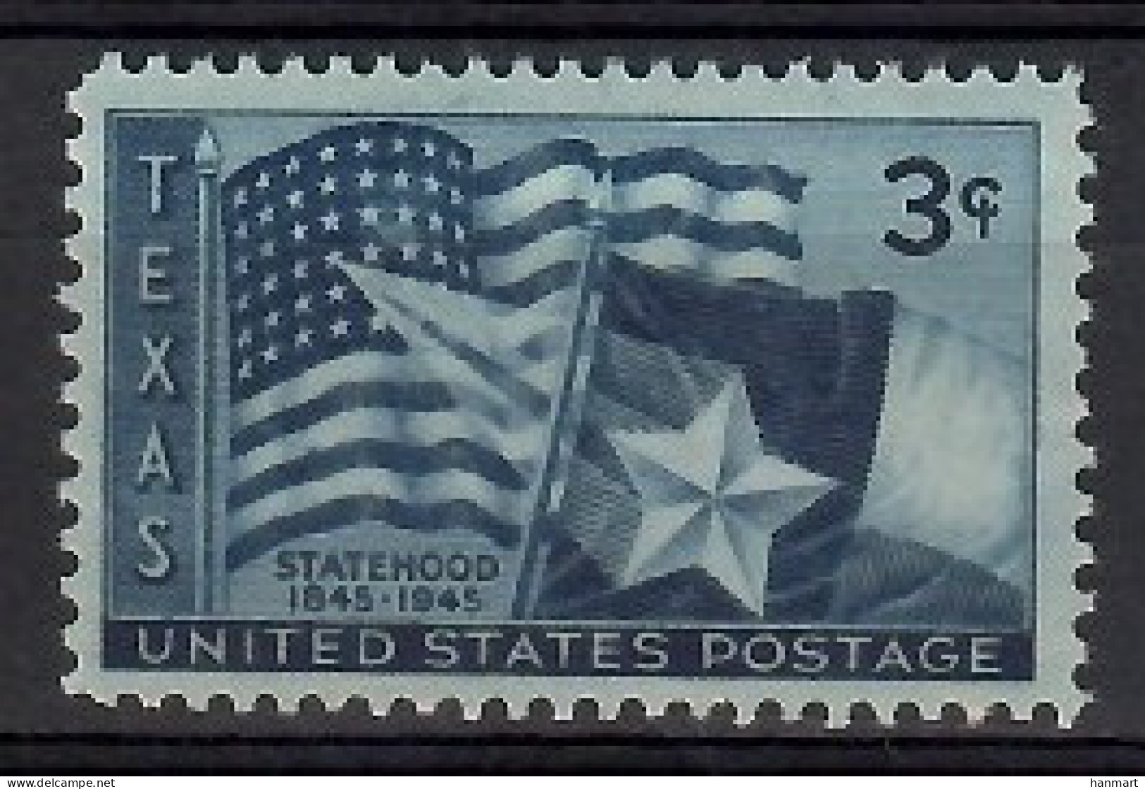 United States Of America 1945 Mi 543 MNH  (ZS1 USA543) - Briefmarken