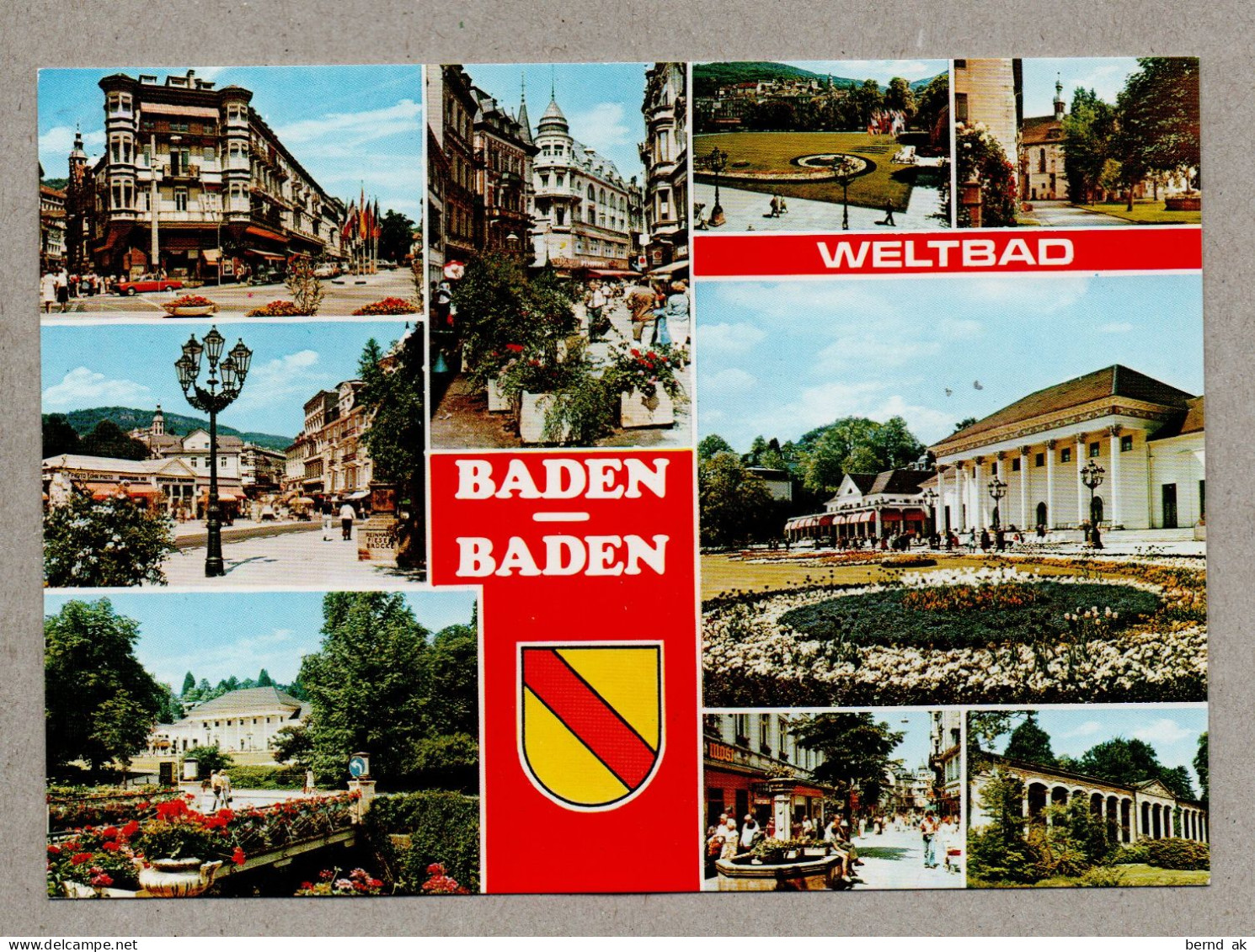A5458} BRD - Color-AK : Baden-Baden - Baden-Baden