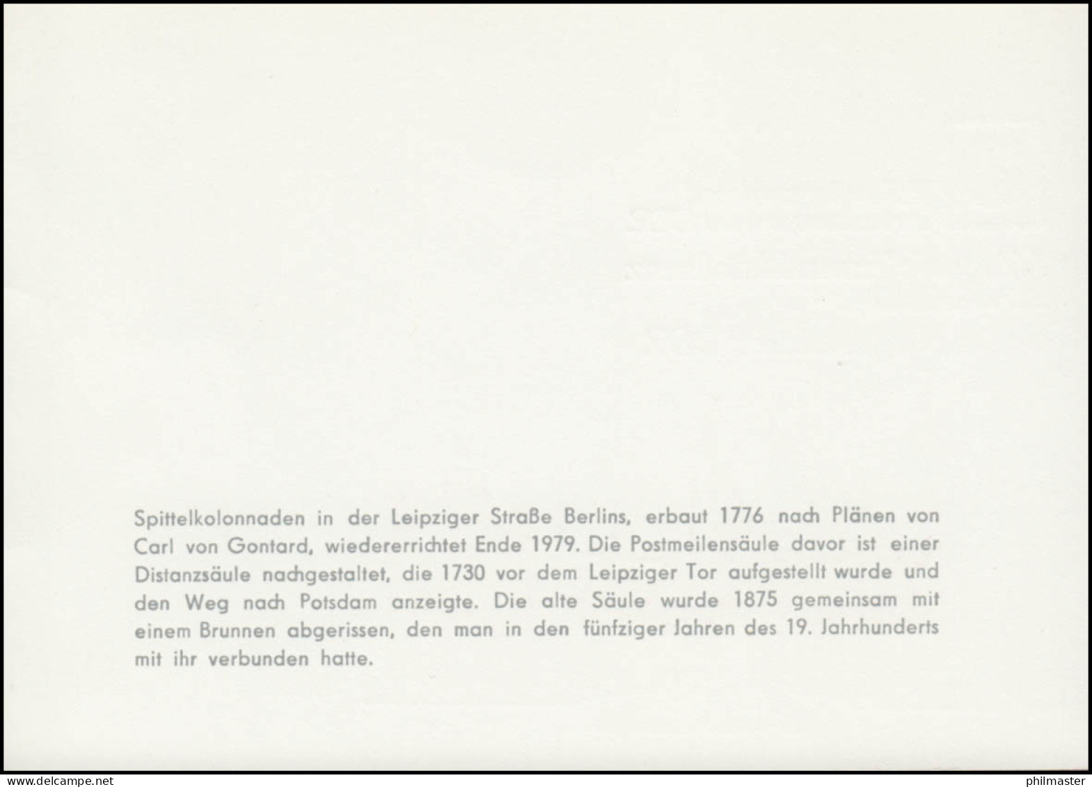 PP 15/125 Bauwerke 10 Pf 3. Zentrale Verbandskonferenz 1981, ** - Autres & Non Classés