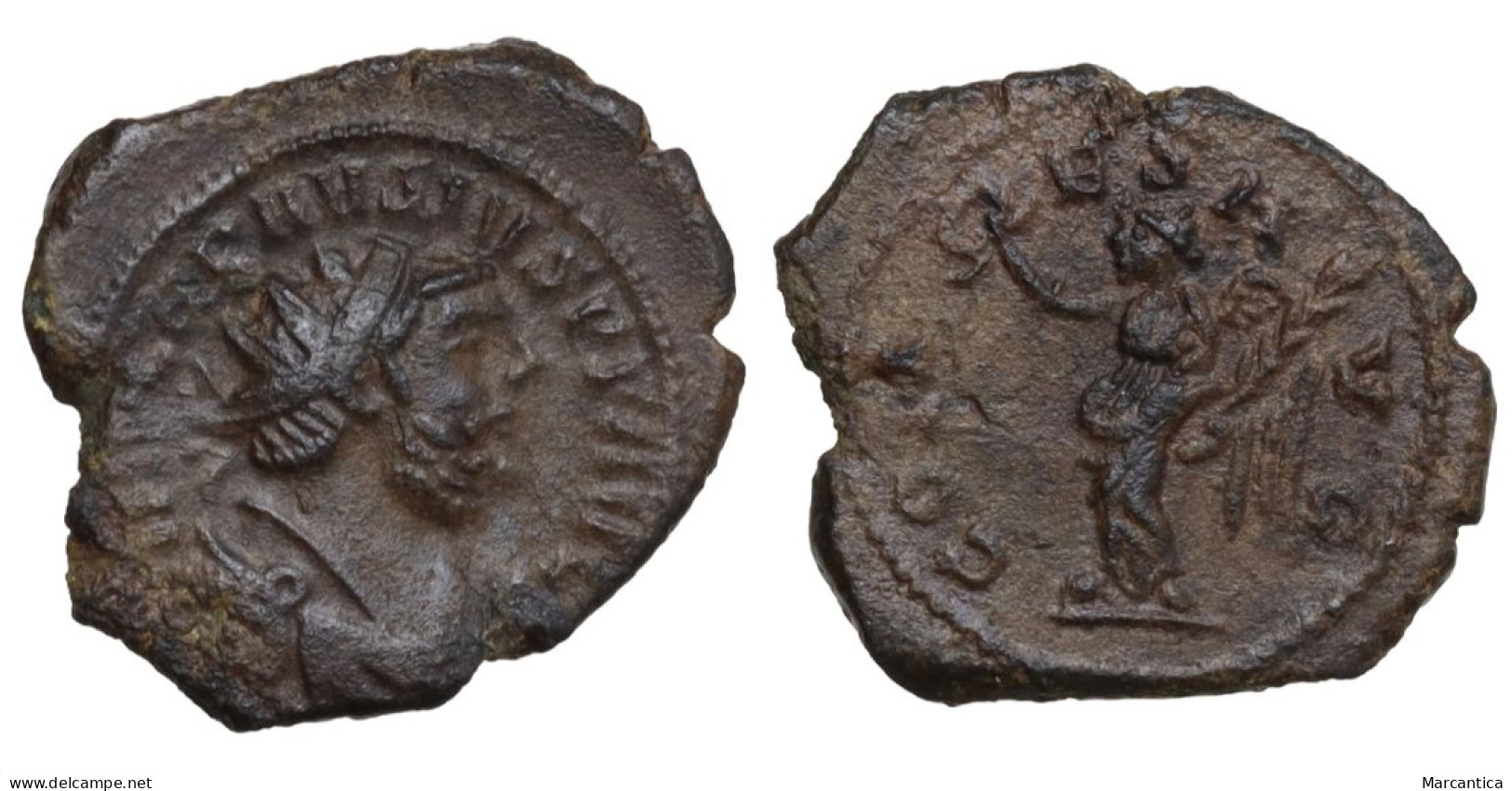 CCG Certified! Carausius. Romano-British Emperor, AD 286-293. Antoninianus . Uncertain Mint: COMES AVG - Die Tetrarchie Und Konstantin Der Große (284 / 307)