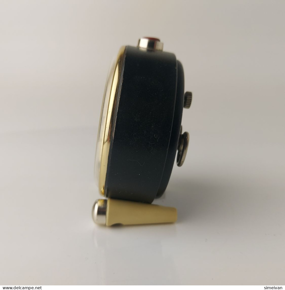 Vintage Mechanical Alarm Clock Slava 11 Jewels Russian Russia Soviet USSR  #5557 - Wecker