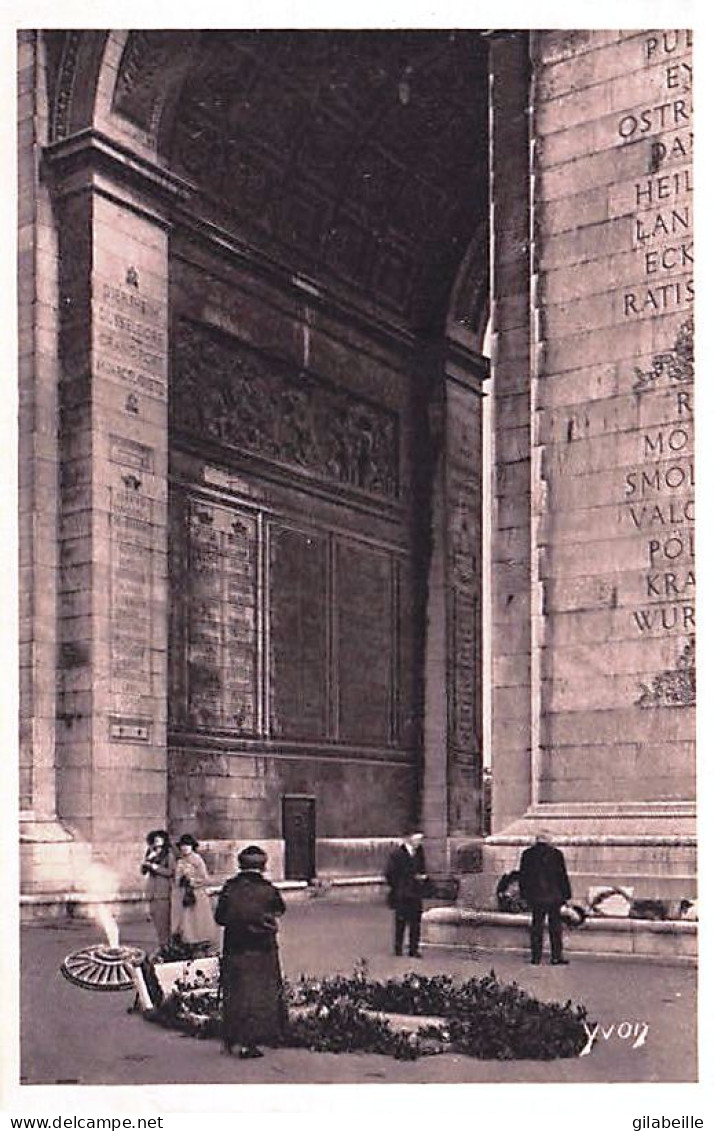 75 - PARIS - Arc De Triomphe - Tombe Du Soldat Inconnu - Triumphbogen