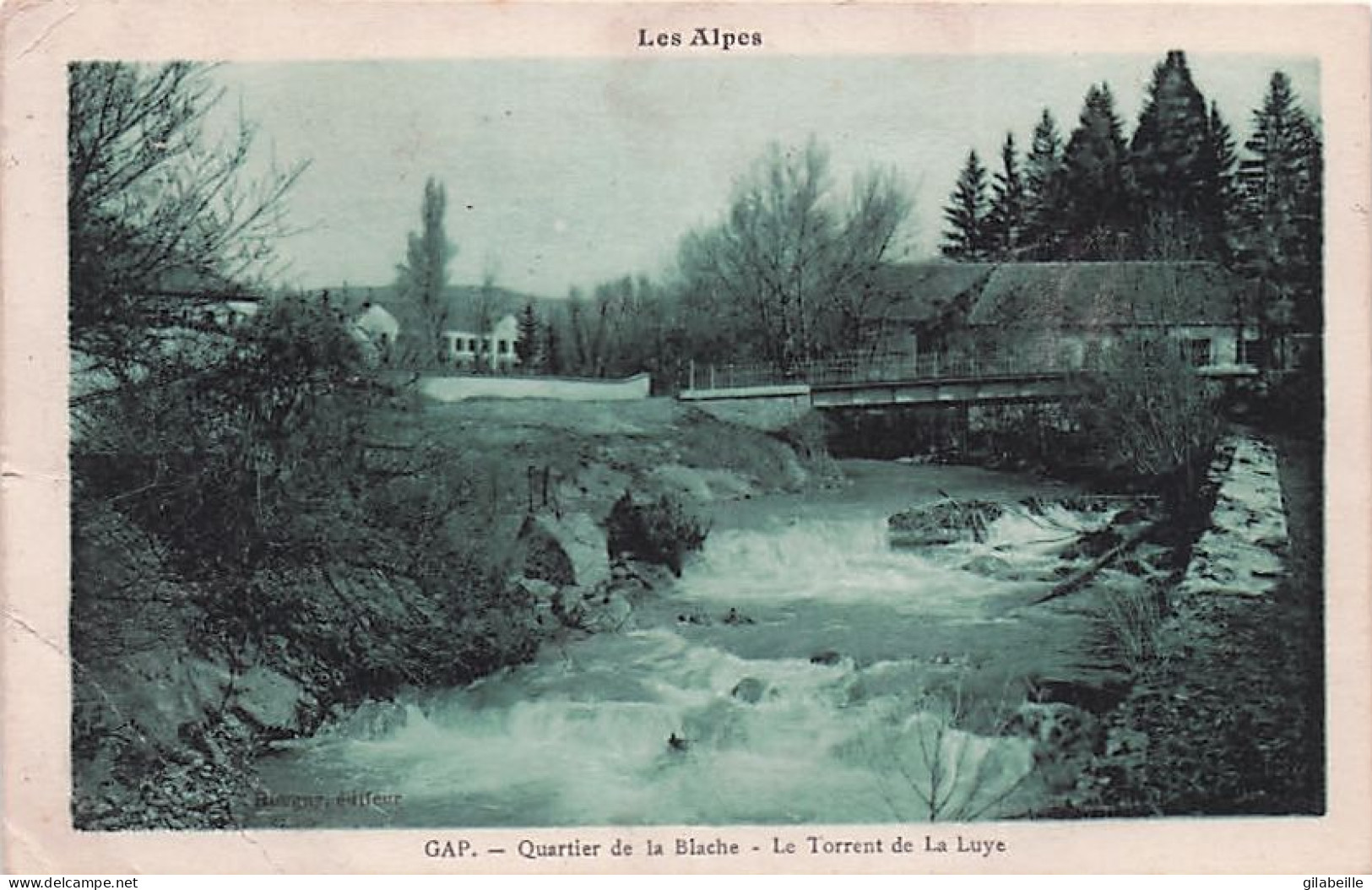 05 - GAP - Quartier De La Blache - Le Torrent De La Luye - Gap