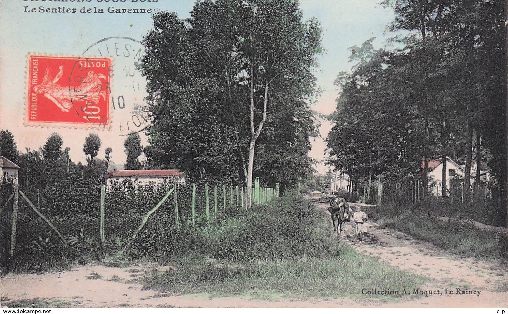 Pavillon Sous Bois - Le Sentier De La Garenne -   CPA °J - Les Pavillons Sous Bois