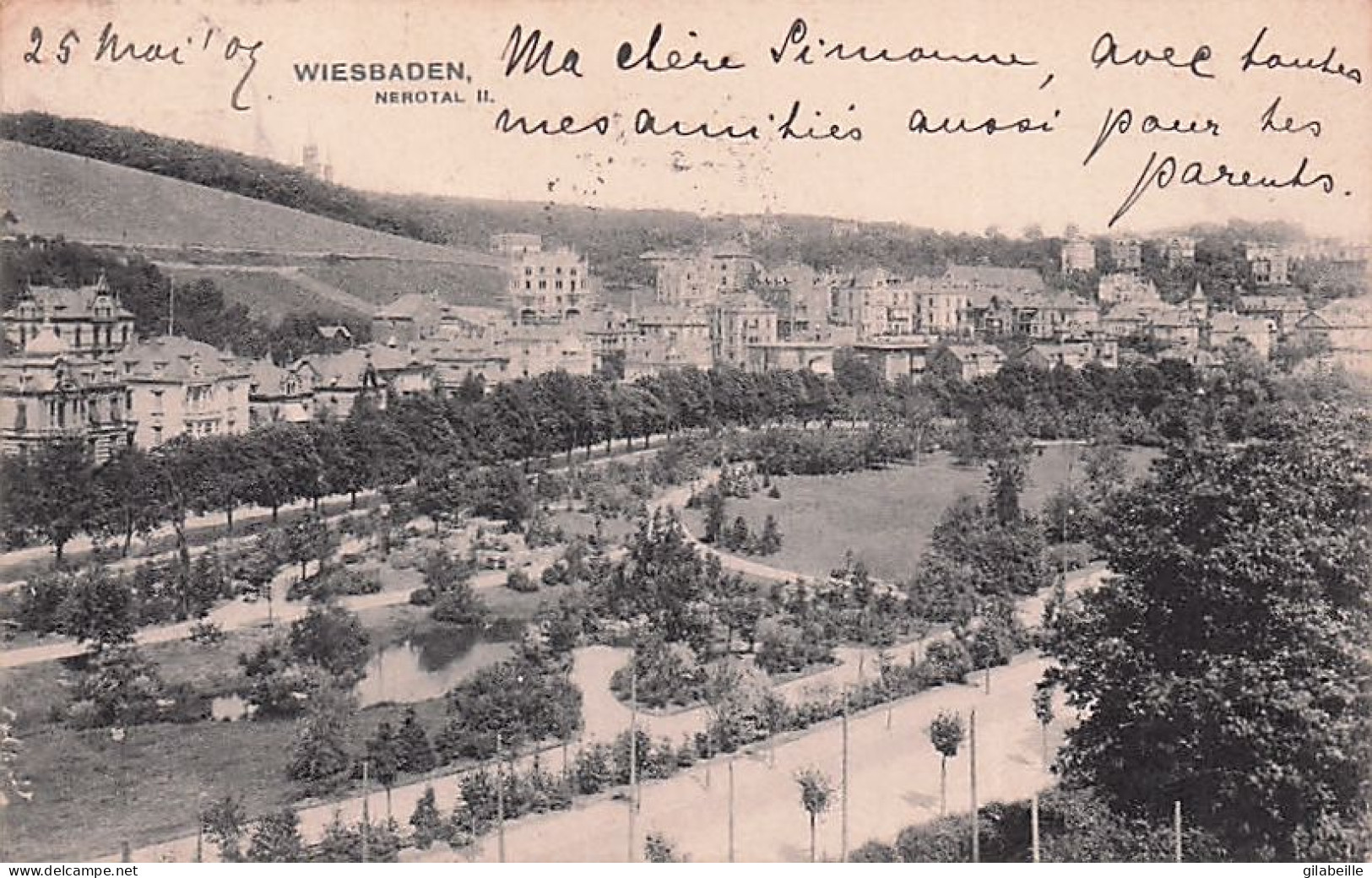  WIESBADEN  -   Nerotal II - 1907 - Wiesbaden