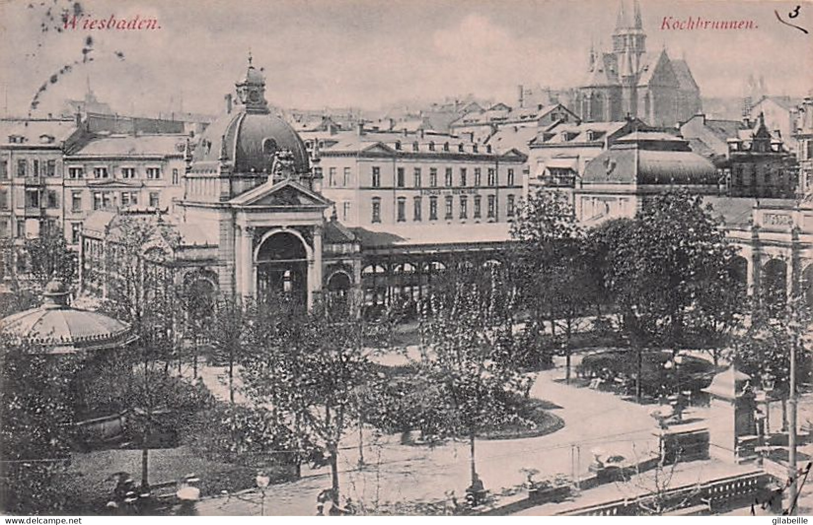 WIESBADEN -  Kochbrunnen - 1903 - Wiesbaden