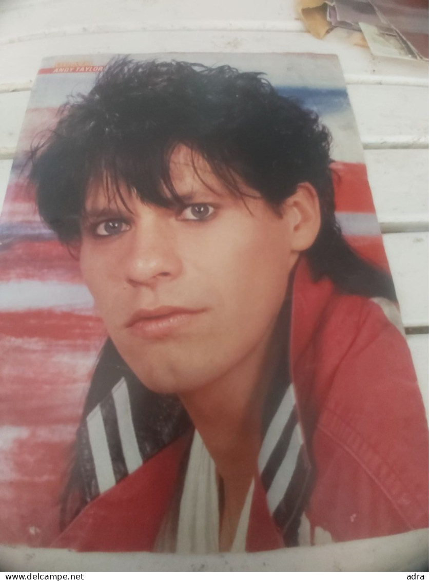 DURAN DURAN ANDY TAYLOR POSTER  28 X 21 Cm VINTAGE RARITY - Posters