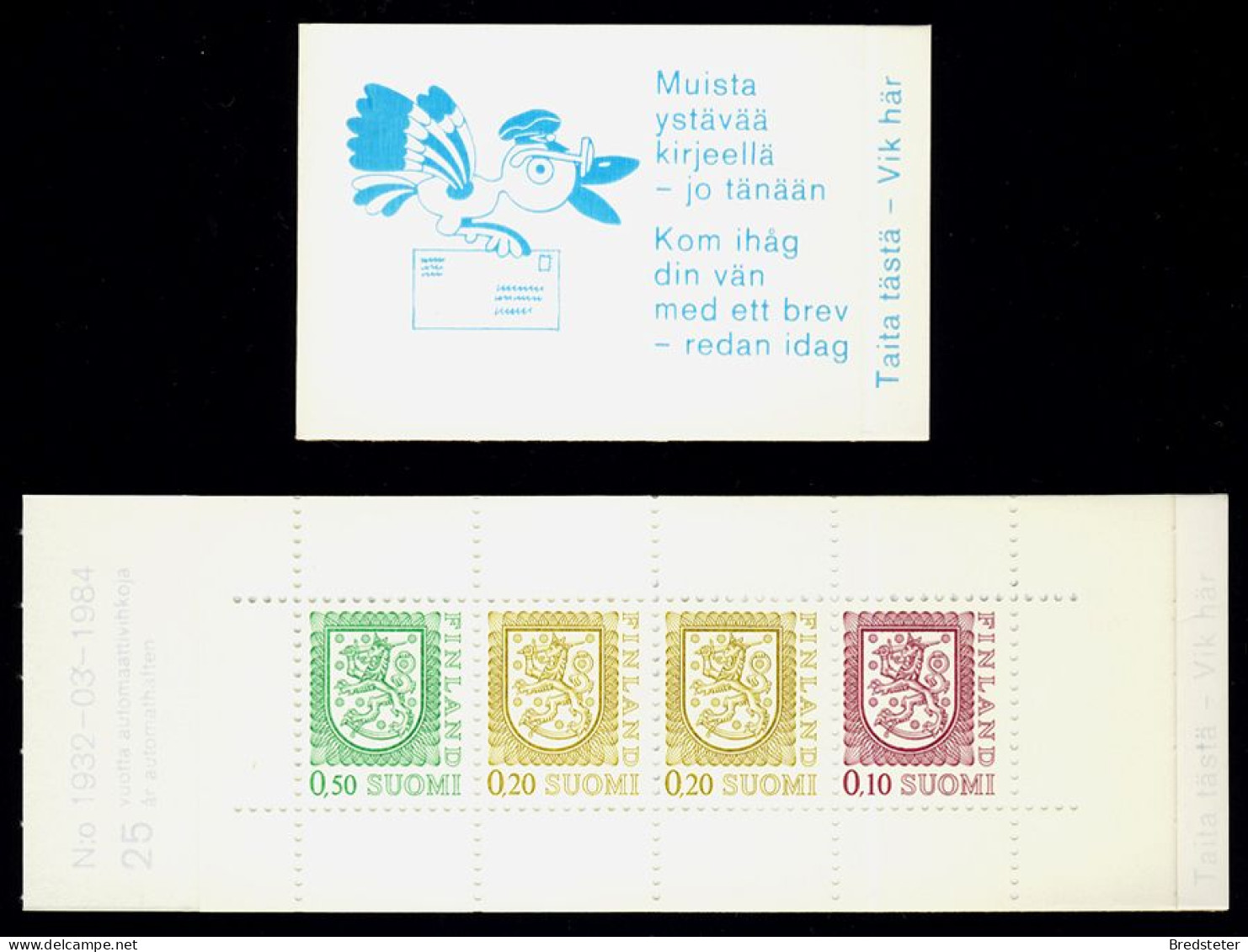 FINNLAND - Markenheftchen , Booklet , Michel:  14  -  RG 1932 - Carnets