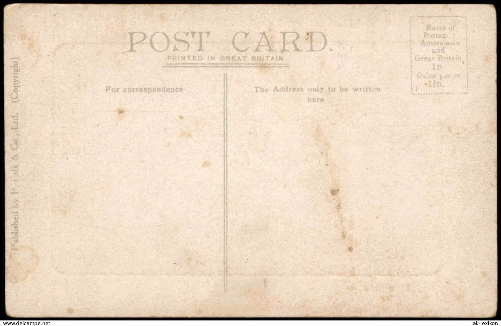 Postcard Fremantle-Perth Phillimore Street 1909 - Andere & Zonder Classificatie