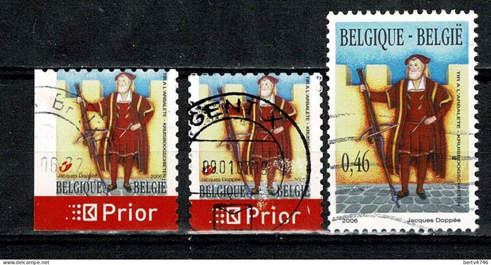 Belg. 2006 - 3496/3697, Yv 3481/3482, Mi 3444/3545 - Oblitérés