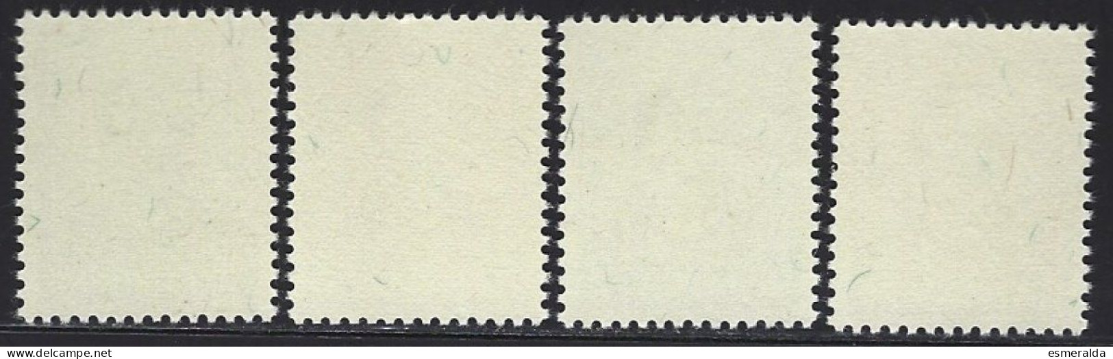 Luxembourg Yv 439/42, Caritas 1950,J.A.Zinnen,compositeur. **/mnh - Unused Stamps