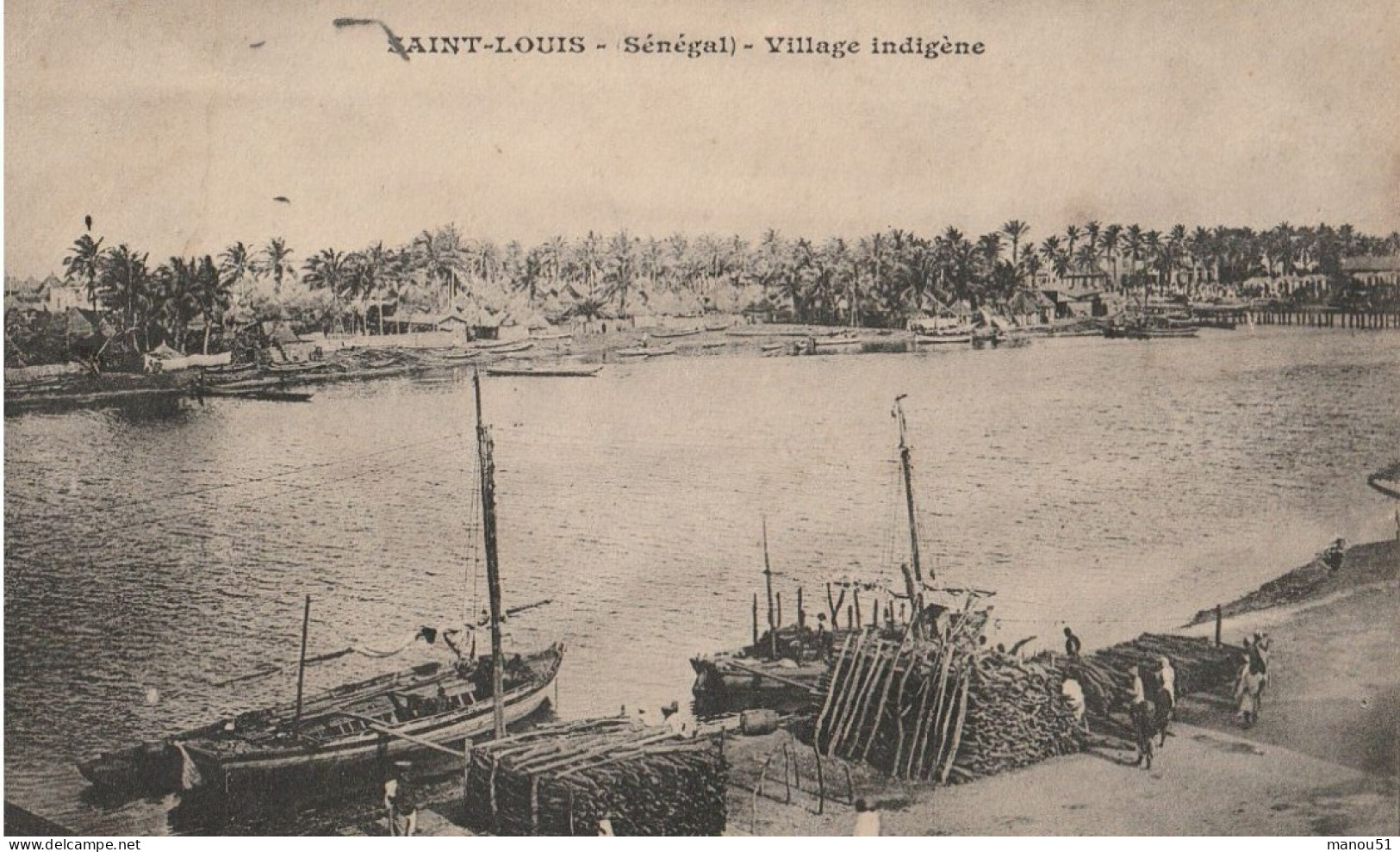 Sénégal - SAINT LOUIS : Village Indigène - Senegal