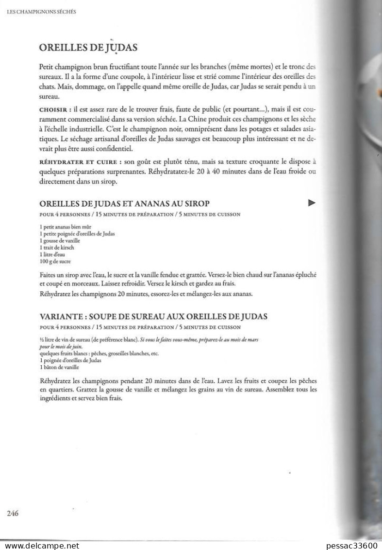 Une Initiation à la cuisine des champignons  Philippe Emmanuelli  BR BE  grand in-4  29,5 cm x 21 cm édition Marabo
