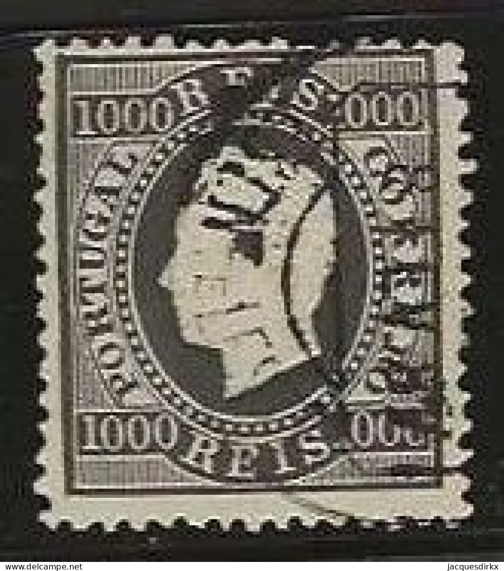 Portugal     .  Y&T      .   65 (2 Scans)         .   O      .     Cancelled - Used Stamps