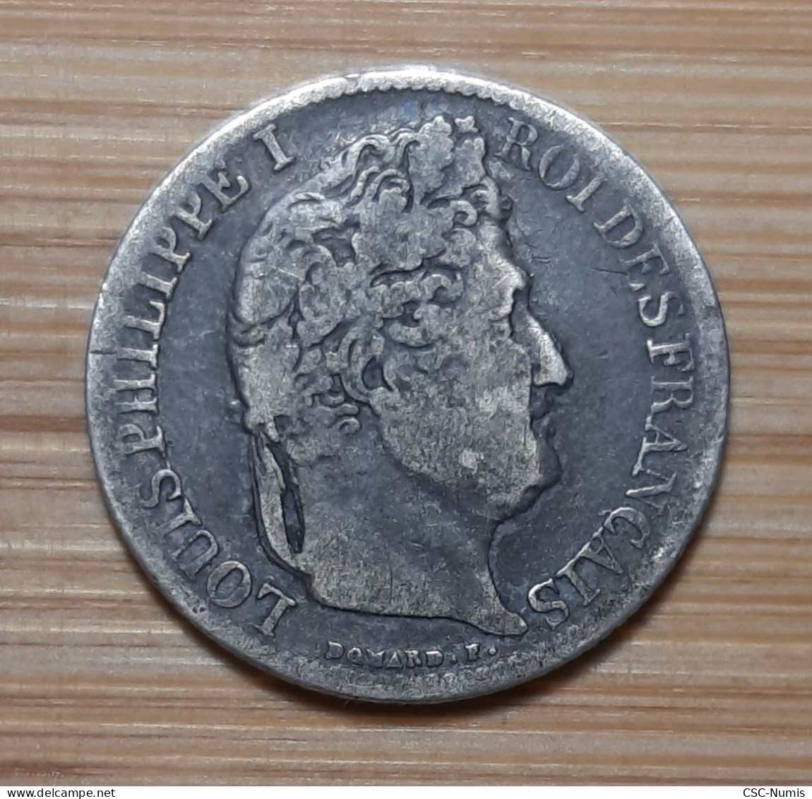 (N-0138) - Louis-Philippe Ier – 1/2 Franc 1834 A, Paris - 50 Centimes