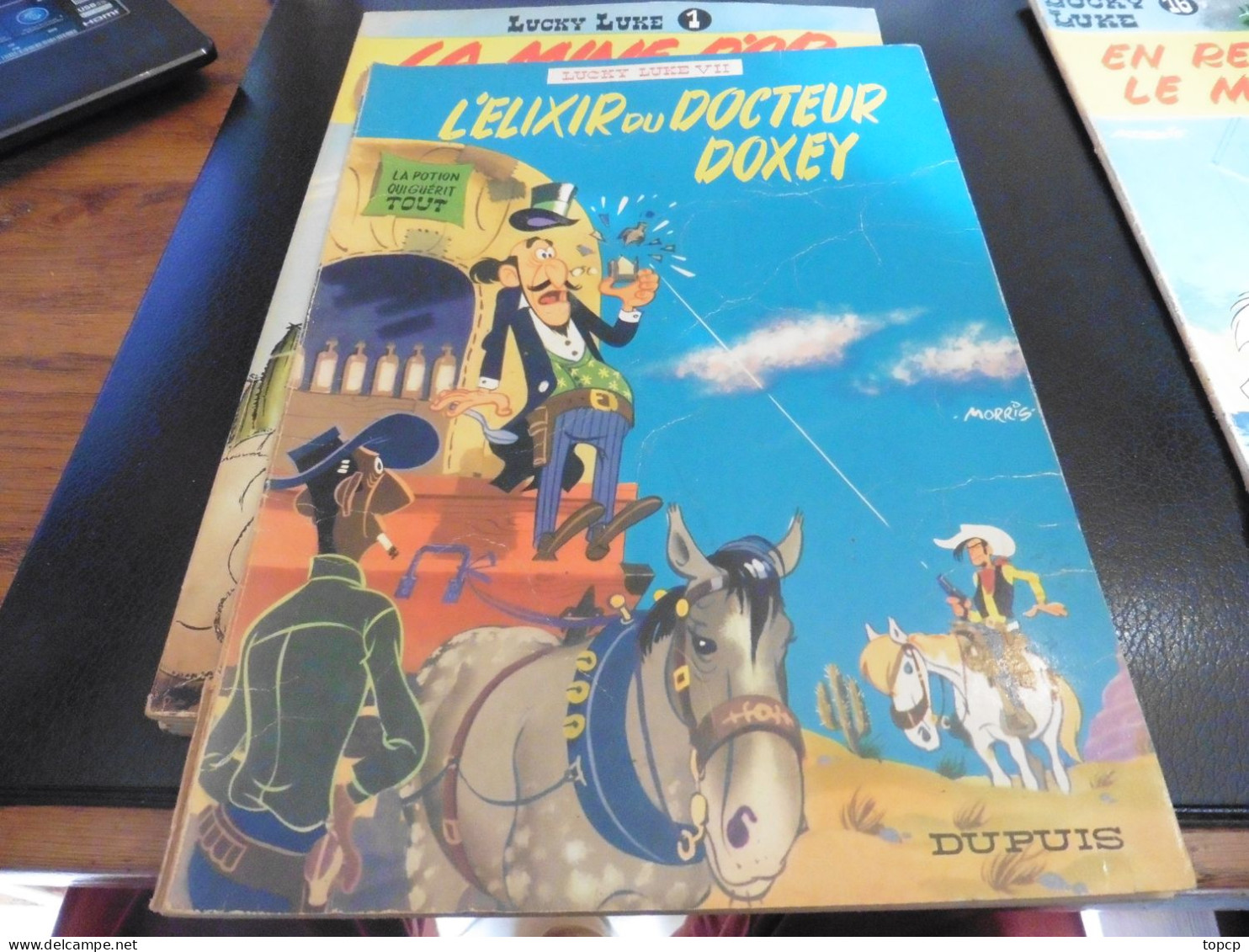 LUCKY LUKE  L'élixir Du Docteur Doxey 1969 (état Voir Photo) - Lucky Luke