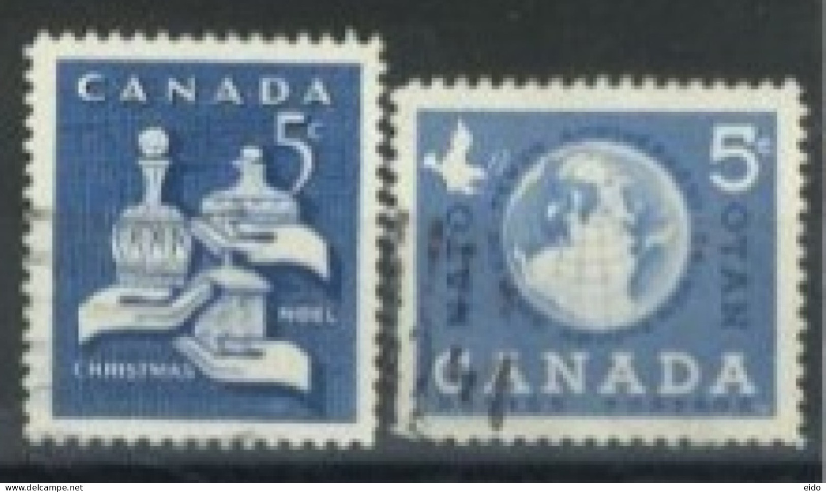 CANADA -  STAMPS SET OF 2, USED. - Used Stamps