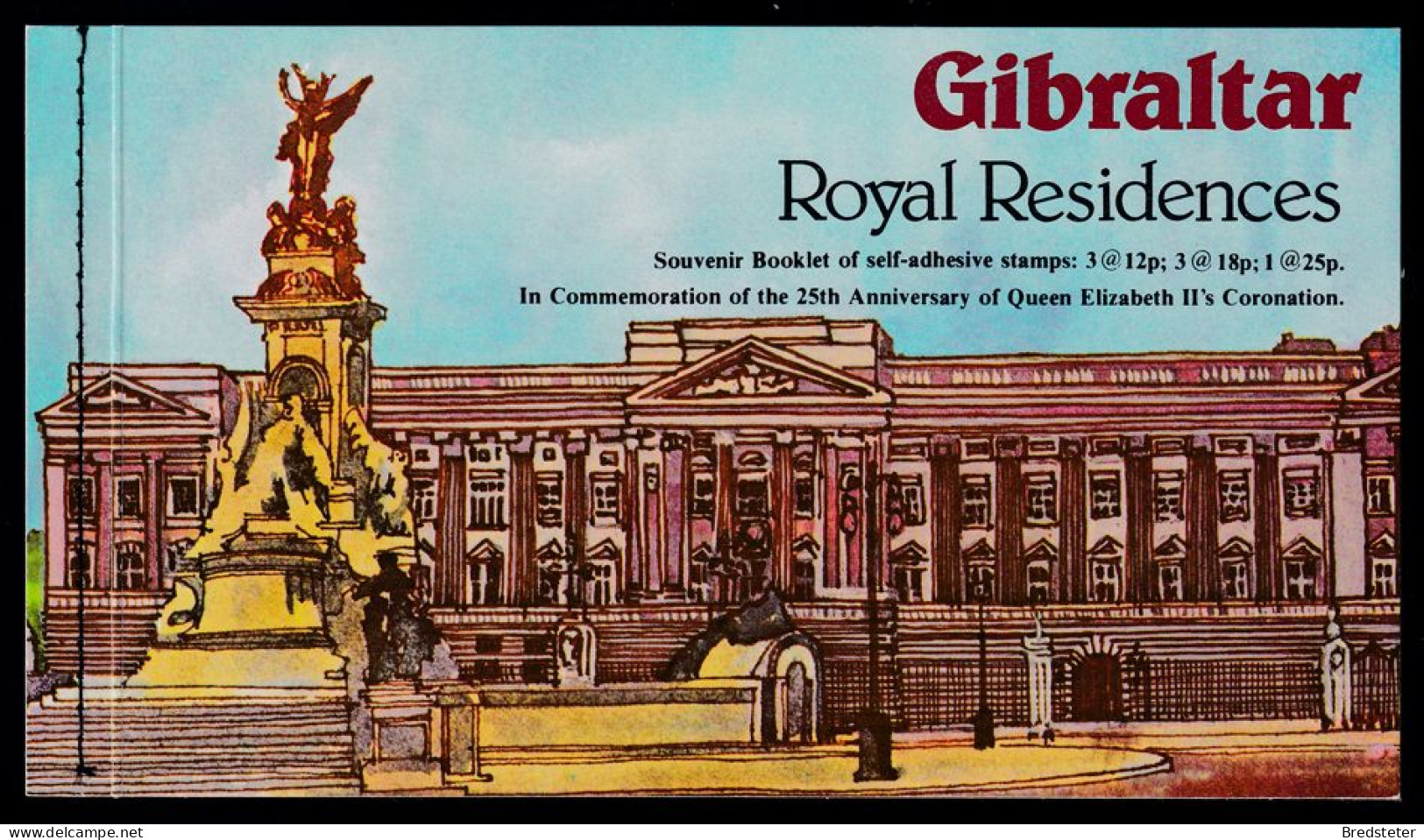 GIBRALTAR - Markenheftchen , Booklet , Michel:  3 - Gibraltar