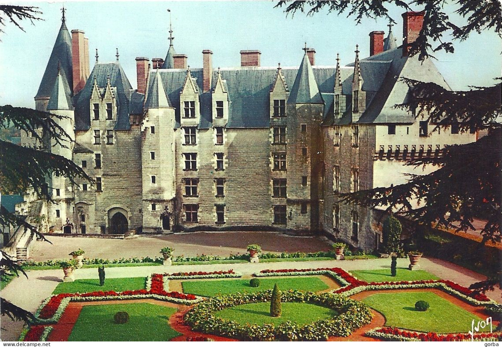 *CPM  - 37 - LANGEAIS -  Le Château - Façade Vue De La Cour Intérieure - Langeais