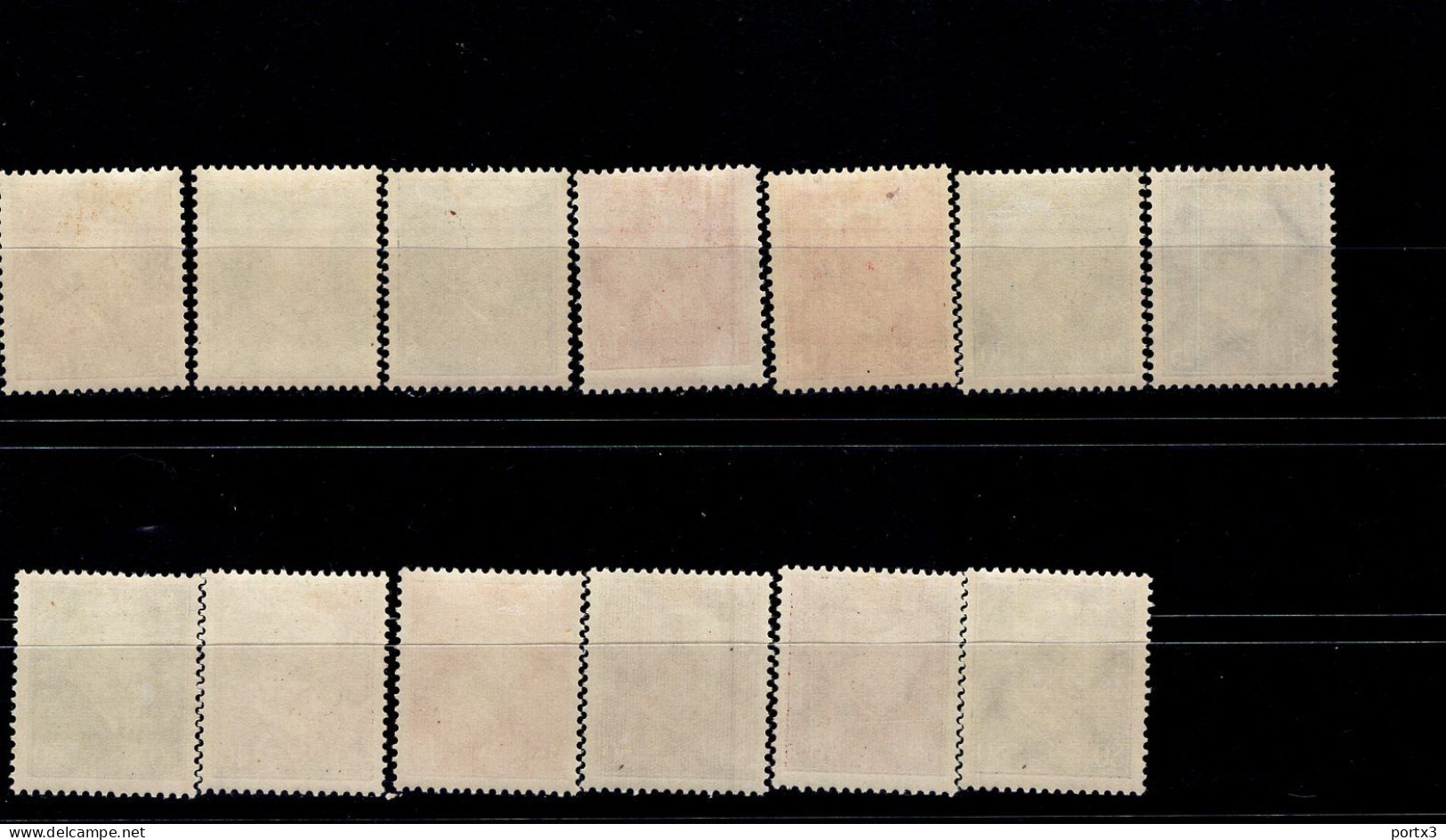Deutsches Reich 410 - 422 Reichspräsidenten MLH * Falz (2) - Unused Stamps
