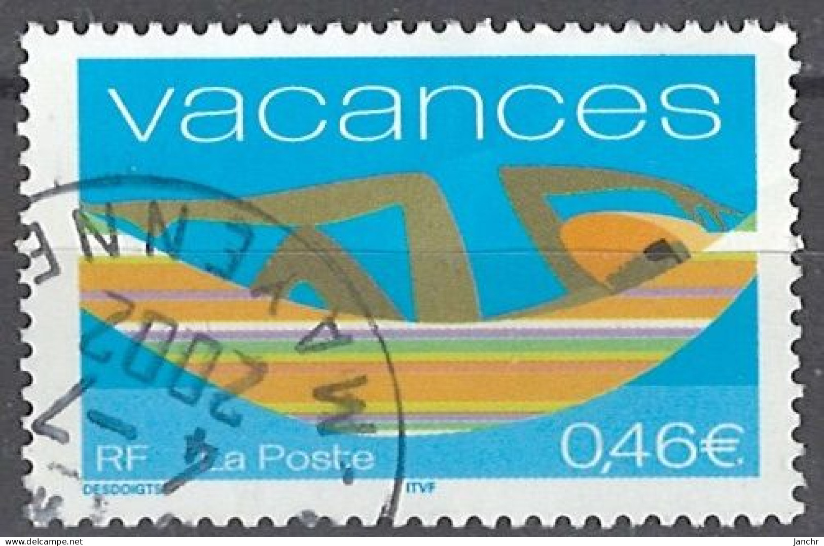 France Frankreich 2002. Mi.Nr. 3630, Used O - Used Stamps