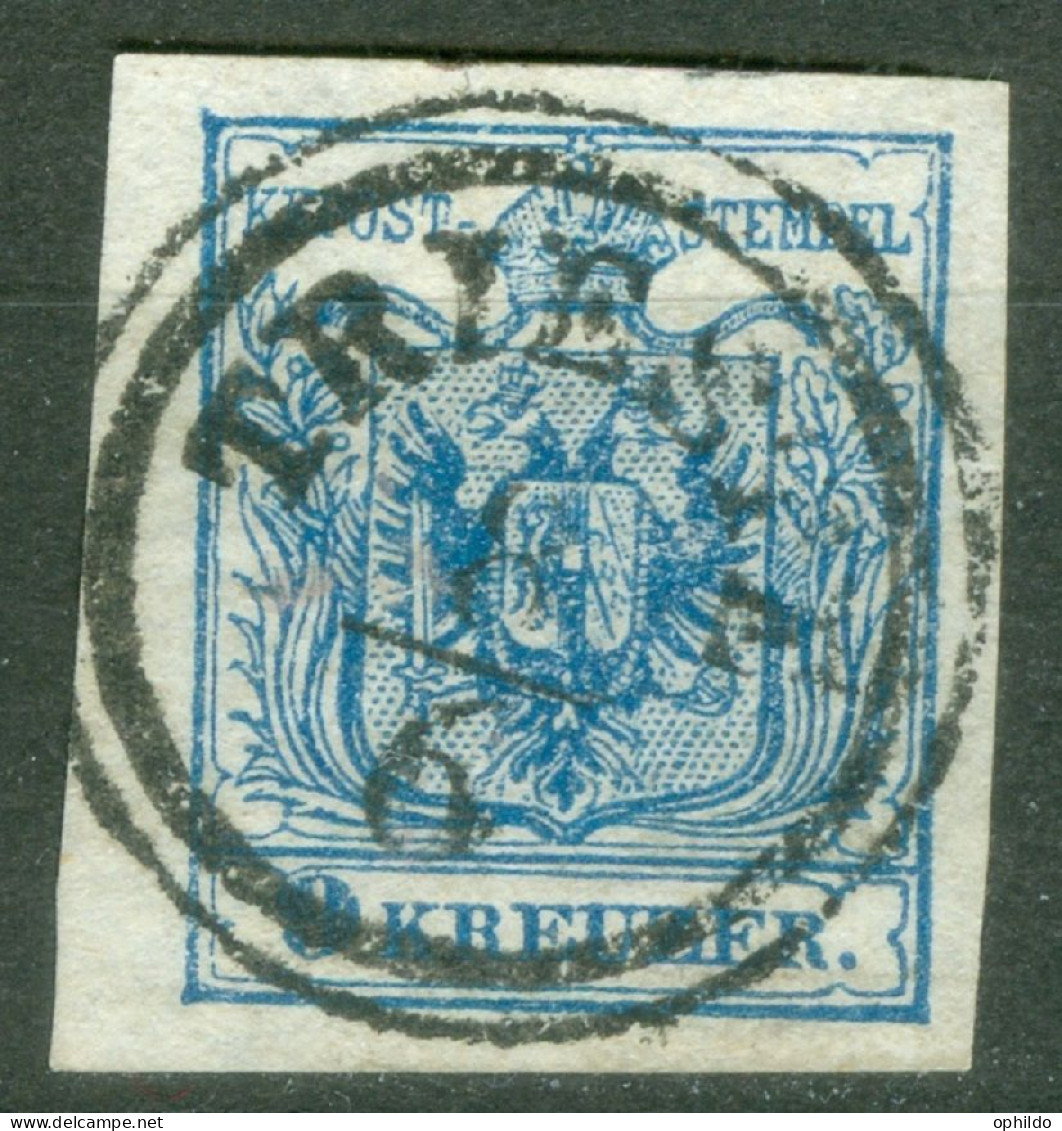 Autriche  Yv 5 A  Ou  Mi 5 X  Ob B/TB Obli Double Cercle Trieste - Oblitérés