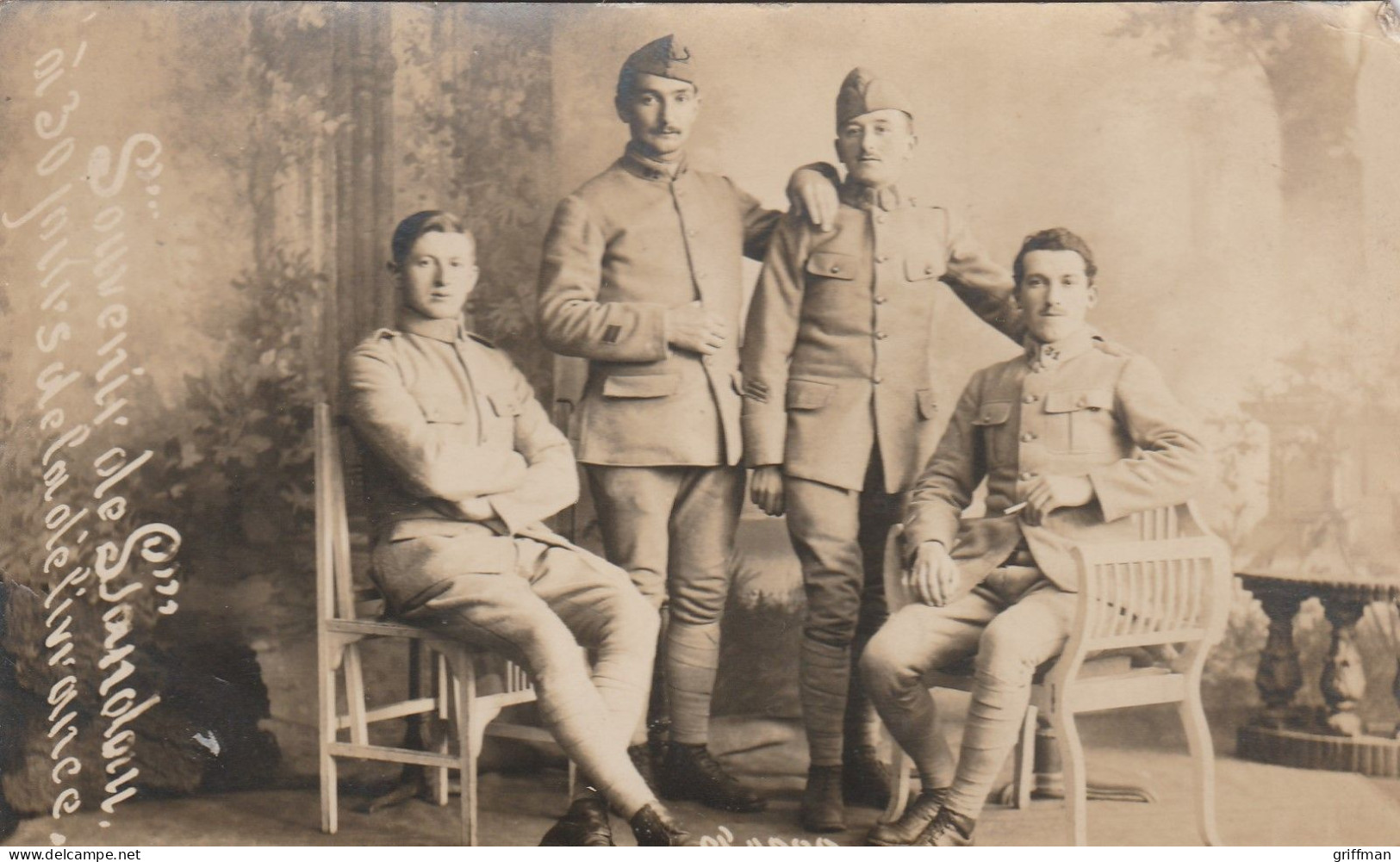 PHOTO CARTE SOUVENIR DE LANDAU 10 NOVEMBRE 1920 TBE - Kazerne