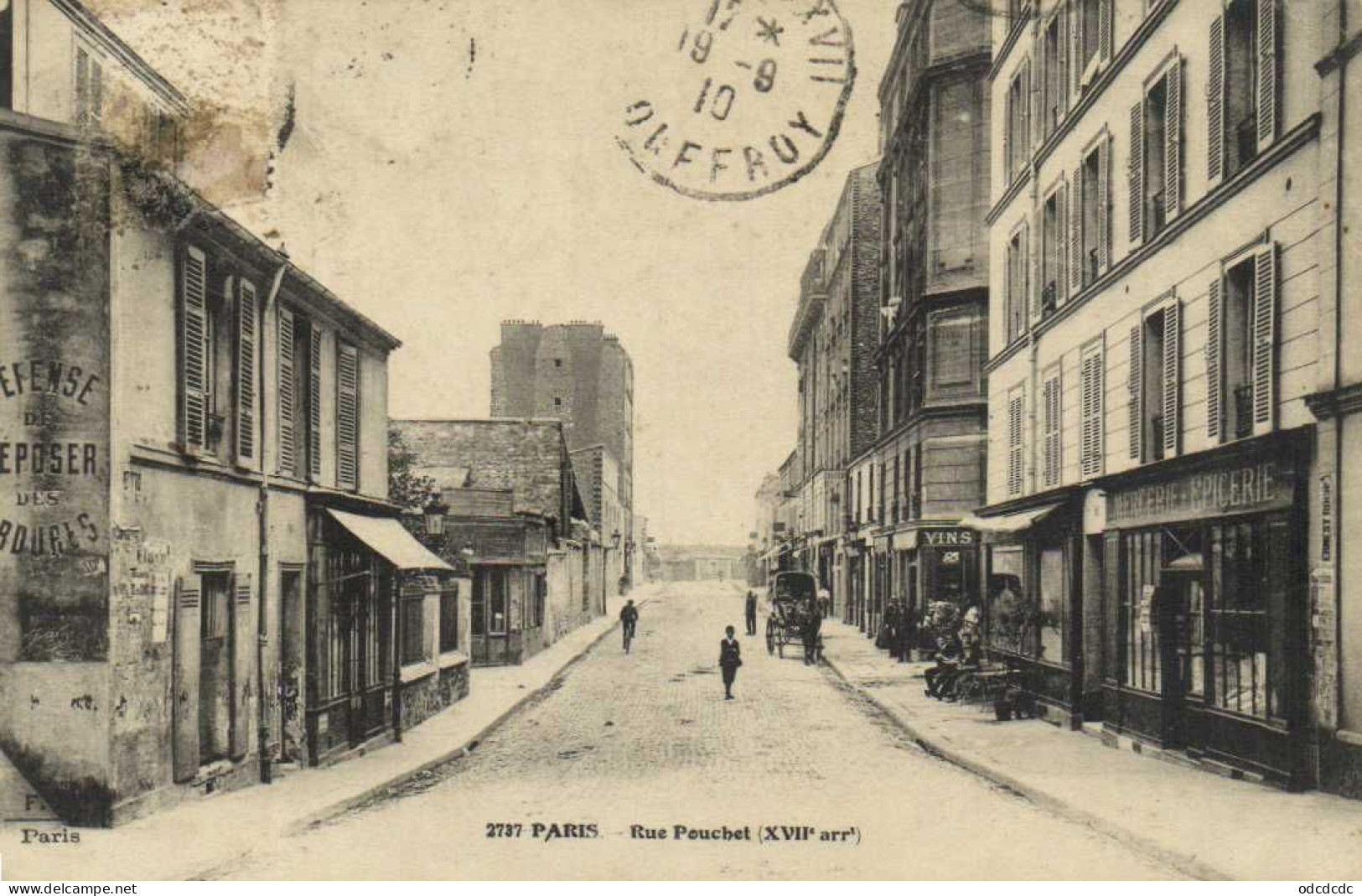 PARIS  Rue Pouchet (XVIIe Arr)RV - Distrito: 17