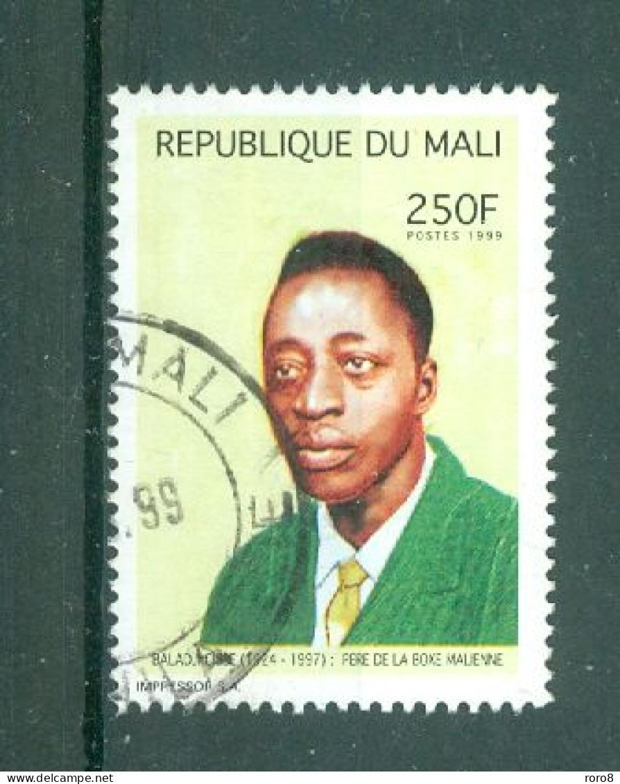 REPUBLIQUE DU MALI - N°1437 Oblitéré. Hommage à Balaji Cissé (1924-1997). - Boxeo