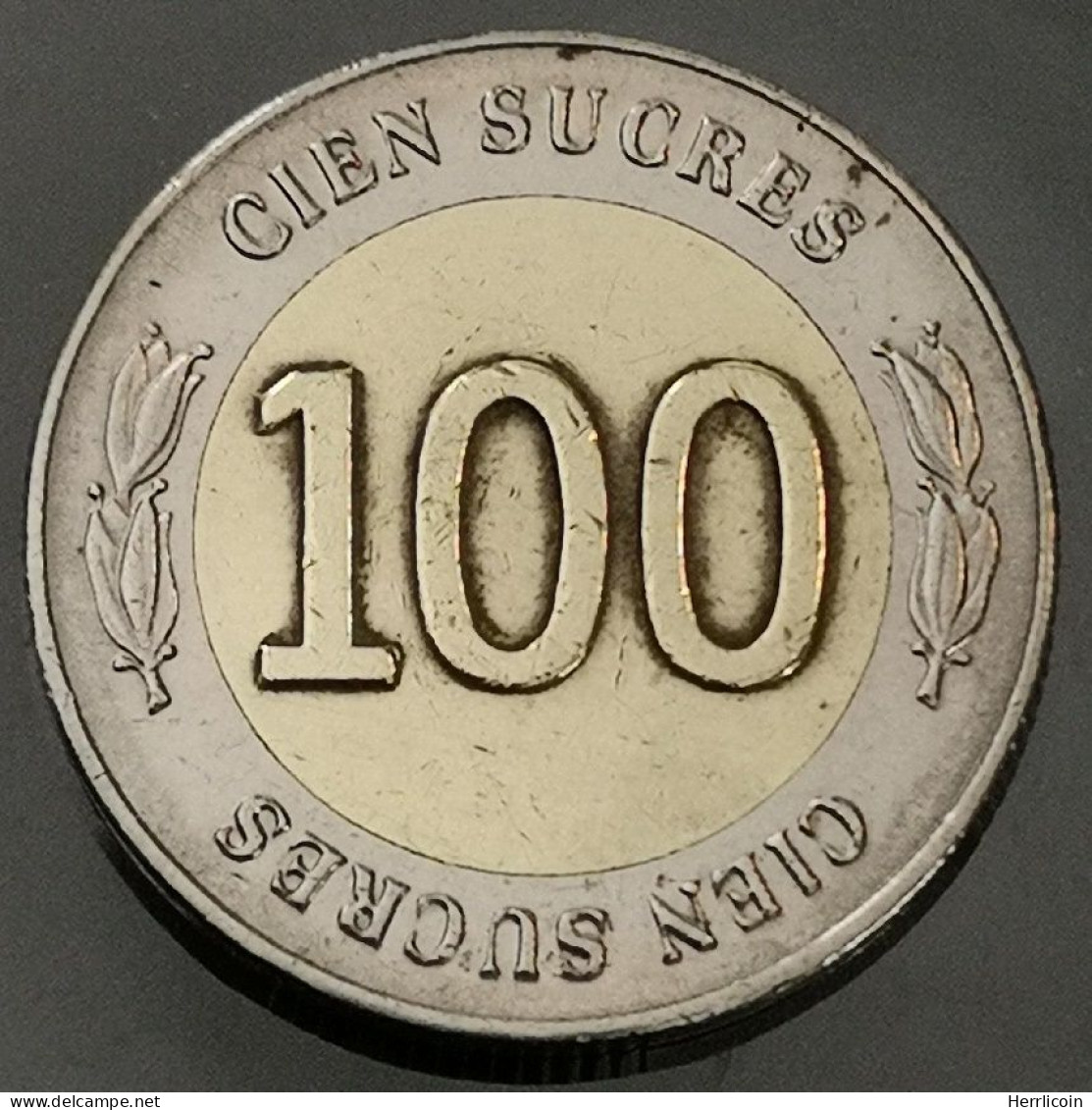 Monnaie Equateur - 1997 - 100 Sucres Banque Centrale - Ecuador