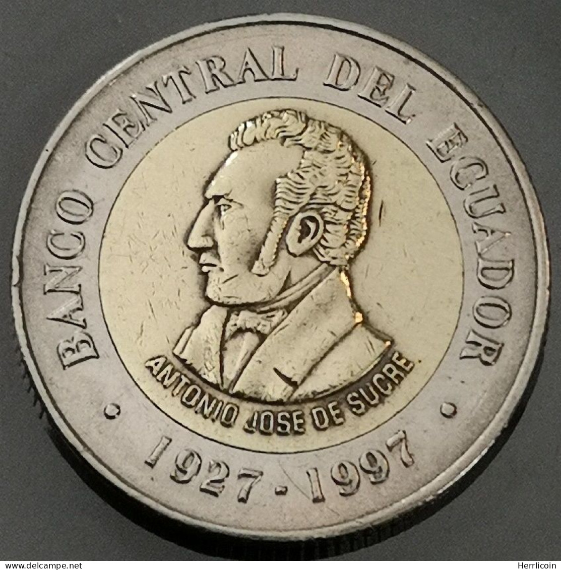 Monnaie Equateur - 1997 - 100 Sucres Banque Centrale - Equateur