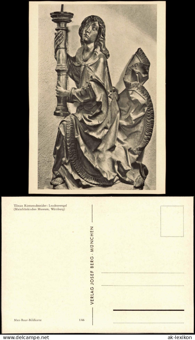 Tilman Riemenschneider: Leuchterengel (Mainfränkisches Museum, Würzburg) 1960 - Other & Unclassified