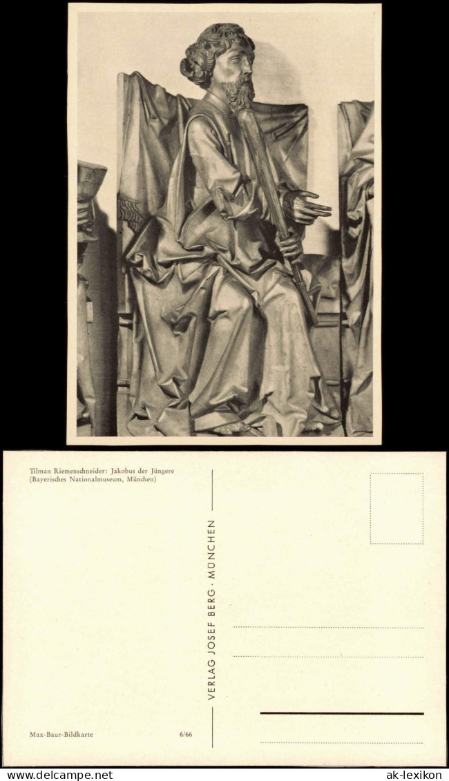 Tilman Riemenschneider: Jakobus Der Jüngere  Nationalmuseum, München 1960 - Sonstige & Ohne Zuordnung