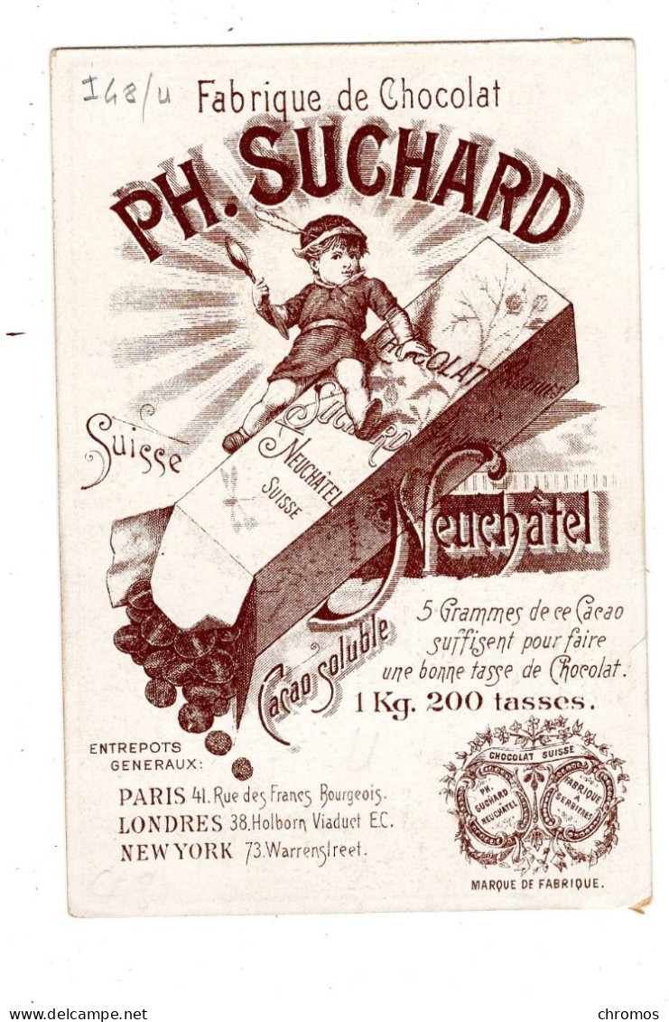 Chromo Chocolat Suchard S 48 / U, Victoria, Angleterre, Serie Monarques De L' Europe - Suchard