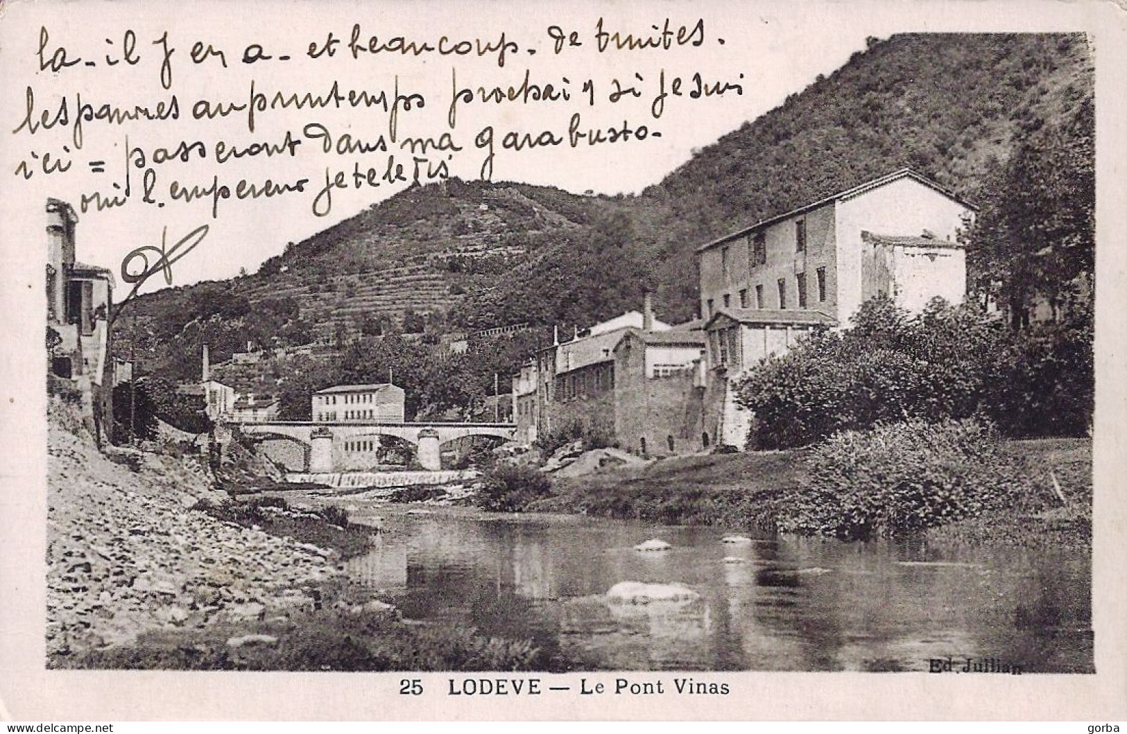 *CPA - 34 - LODEVE - Le Pont Vinas - Lodeve