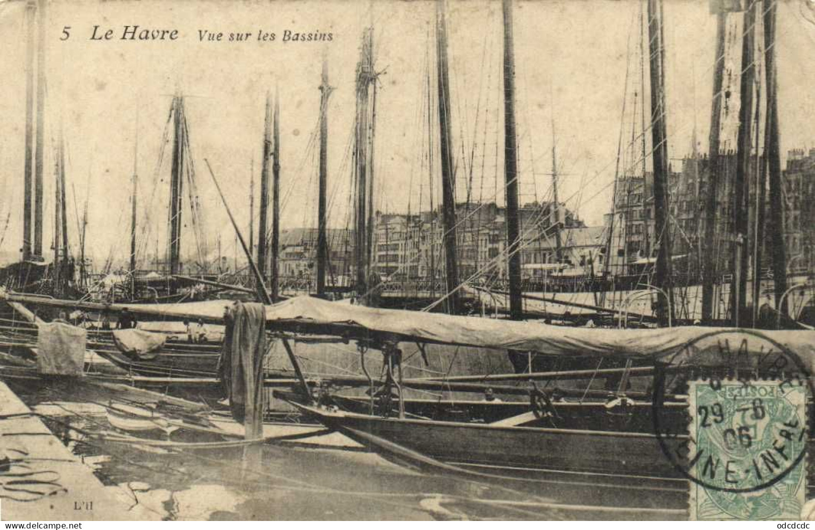 Le Havre Vue Sur Les Bassins RV - Harbour