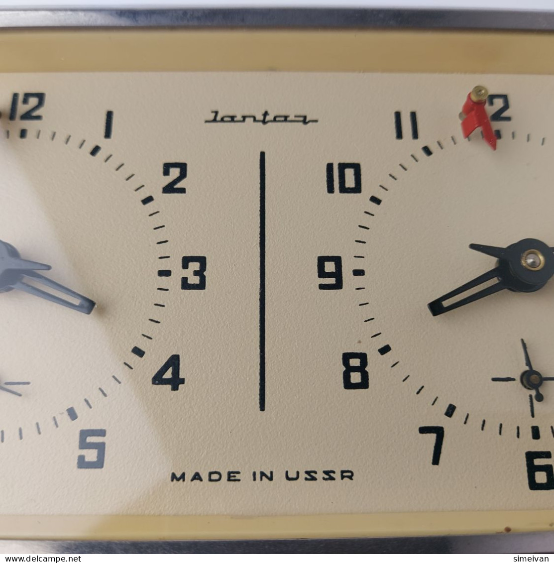 Chess Clock Jantar Vintage Soviet Tournament Mechanical Timer Yantar USSR  #5559