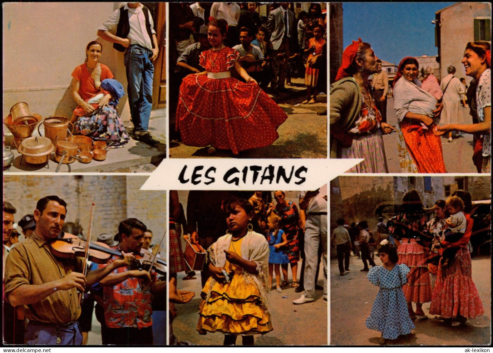 Saintes-Maries-de-la-Mer Gitans Et Gitanes Le Jour De La Procession Typen 1978 - Saintes Maries De La Mer