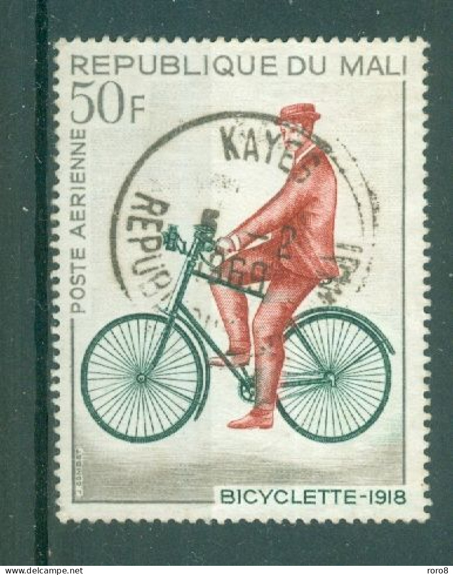 REPUBLIQUE DU MALI - P.A. N°60 Oblitéré. Bicyclette Et Automobile Anciennes. - Malí (1959-...)