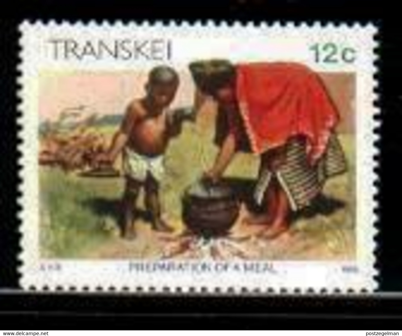 TRANSKEI, 1987 , MNH Stamp(s), Xhosa Culture 12 Cent  ,   Nr . 167 , - Transkei