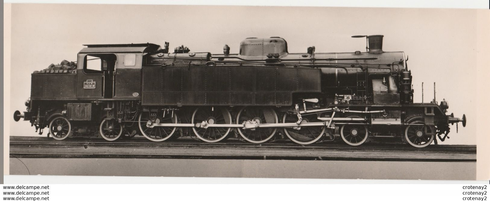 TRAINS VOIR DESCRIPTION Wagon Museon Di Rodo UZES N°656/657 Locomotive Vapeur PLM 242 BT 18 Schneider - Treinen