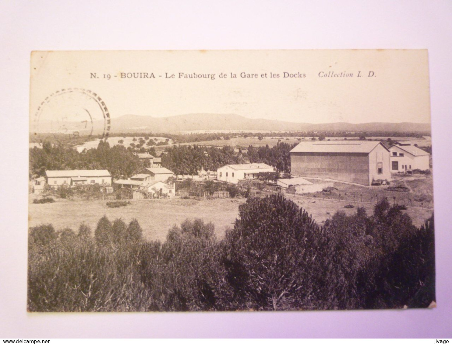 2024 - 1717  ALGERIE  -  BOUIRA  :  Le Faubourg De La Gare Et Les Docks   1918   XXX - Sonstige & Ohne Zuordnung