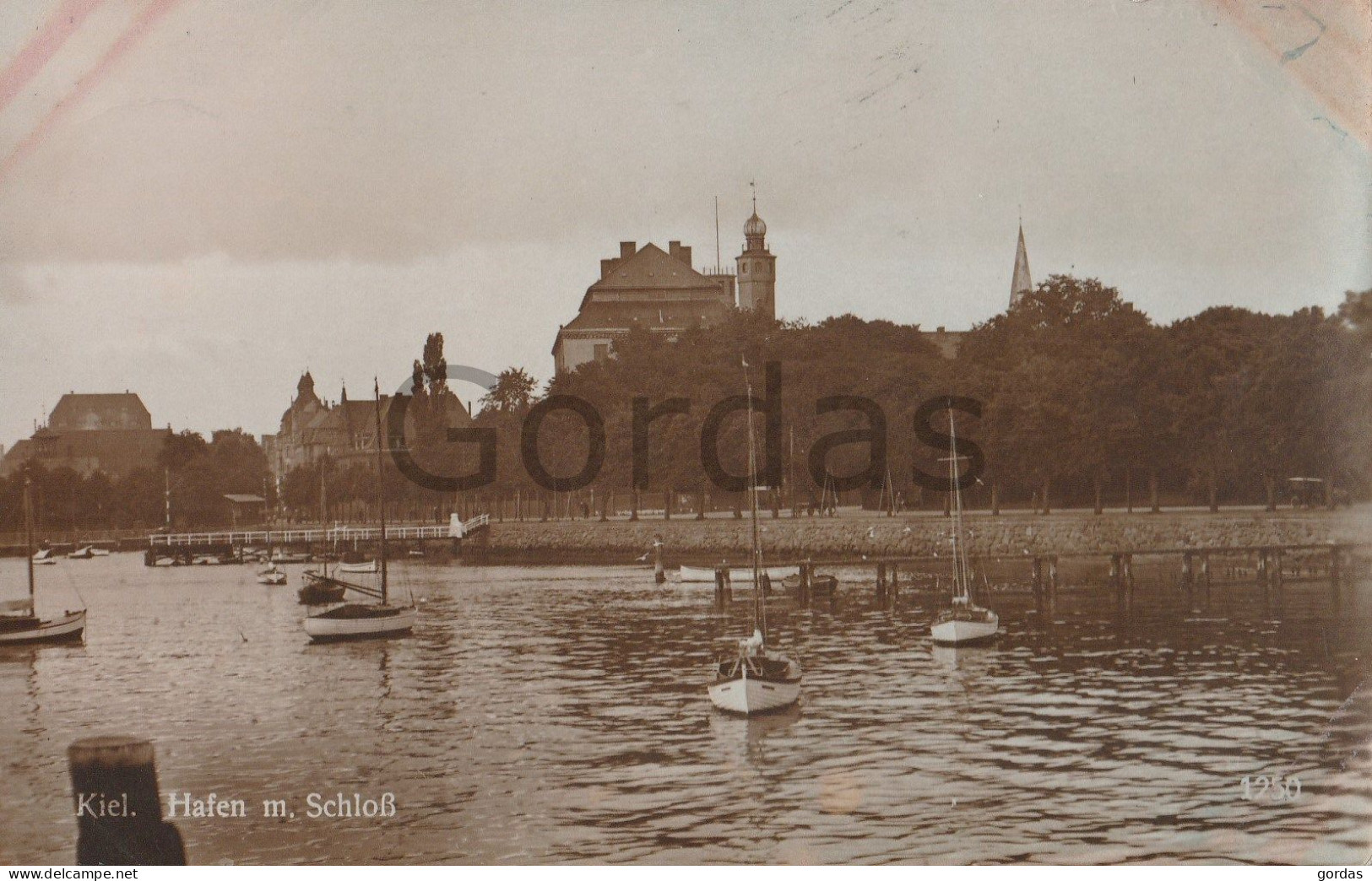 Germany - Kiel - Hafen Mit Schloss - Kiel