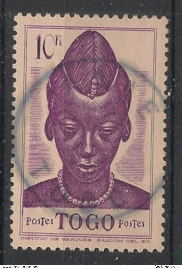 TOGO - 1942-44 - N°YT. 224 - Jeune Fille 10f - Oblitéré / Used - Oblitérés