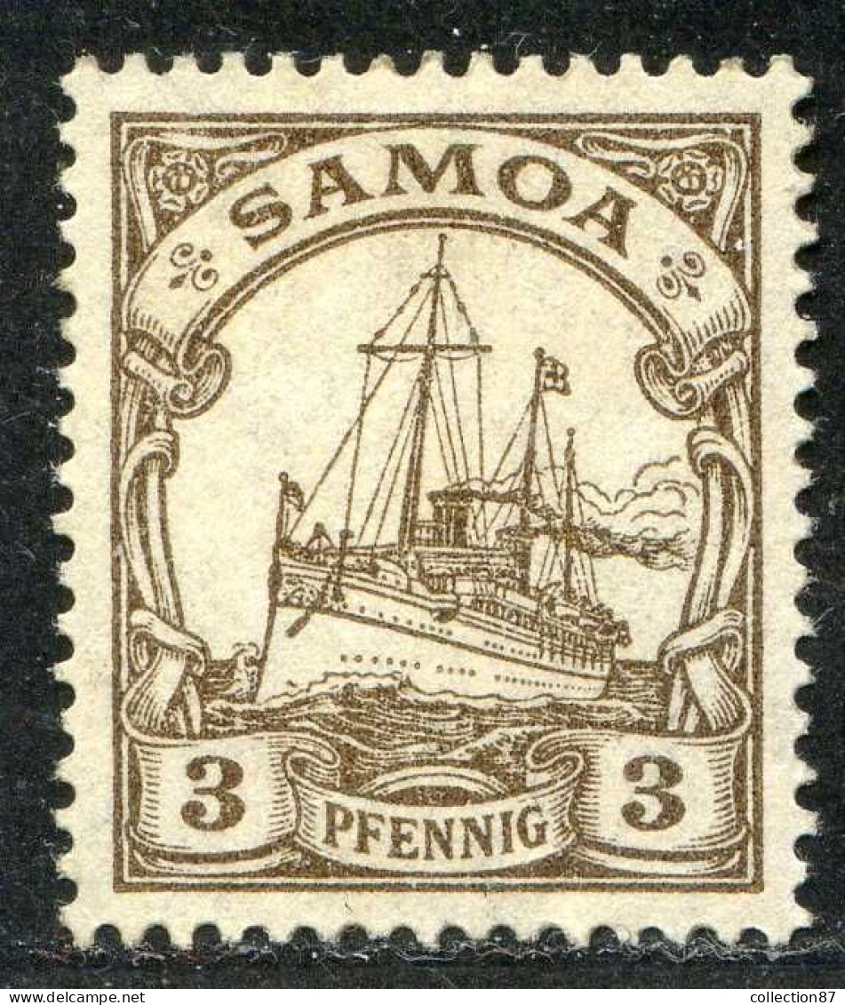 REF093 > COLONIES ALLEMANDE - SAMOA < Yv N° 55 (*) Neuf Sans Gomme Dos Visible - MH (*) - Samoa