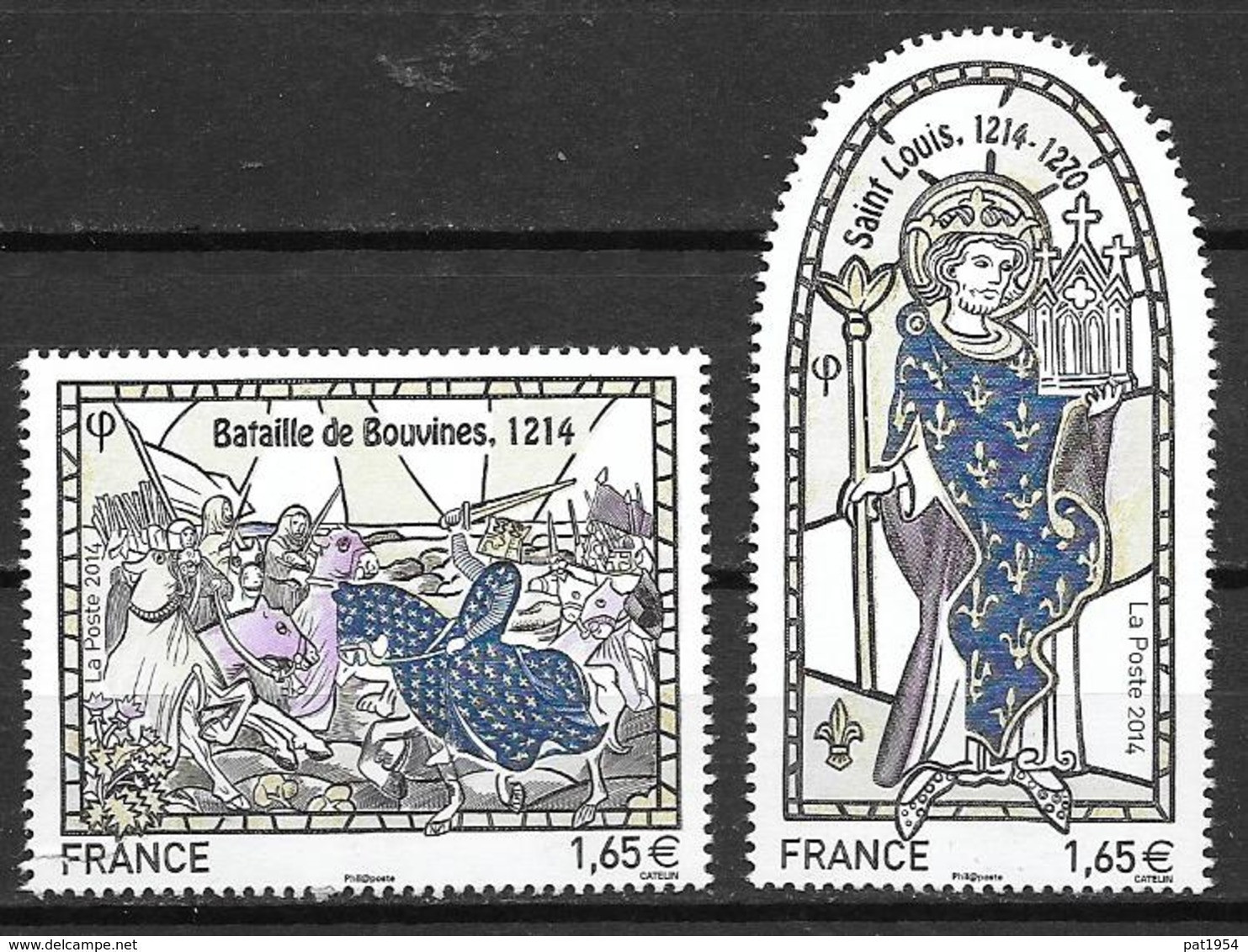 France 2014 N° 4857/4858 Neufs Issus Du Bloc Histoire à La Faciale - Unused Stamps