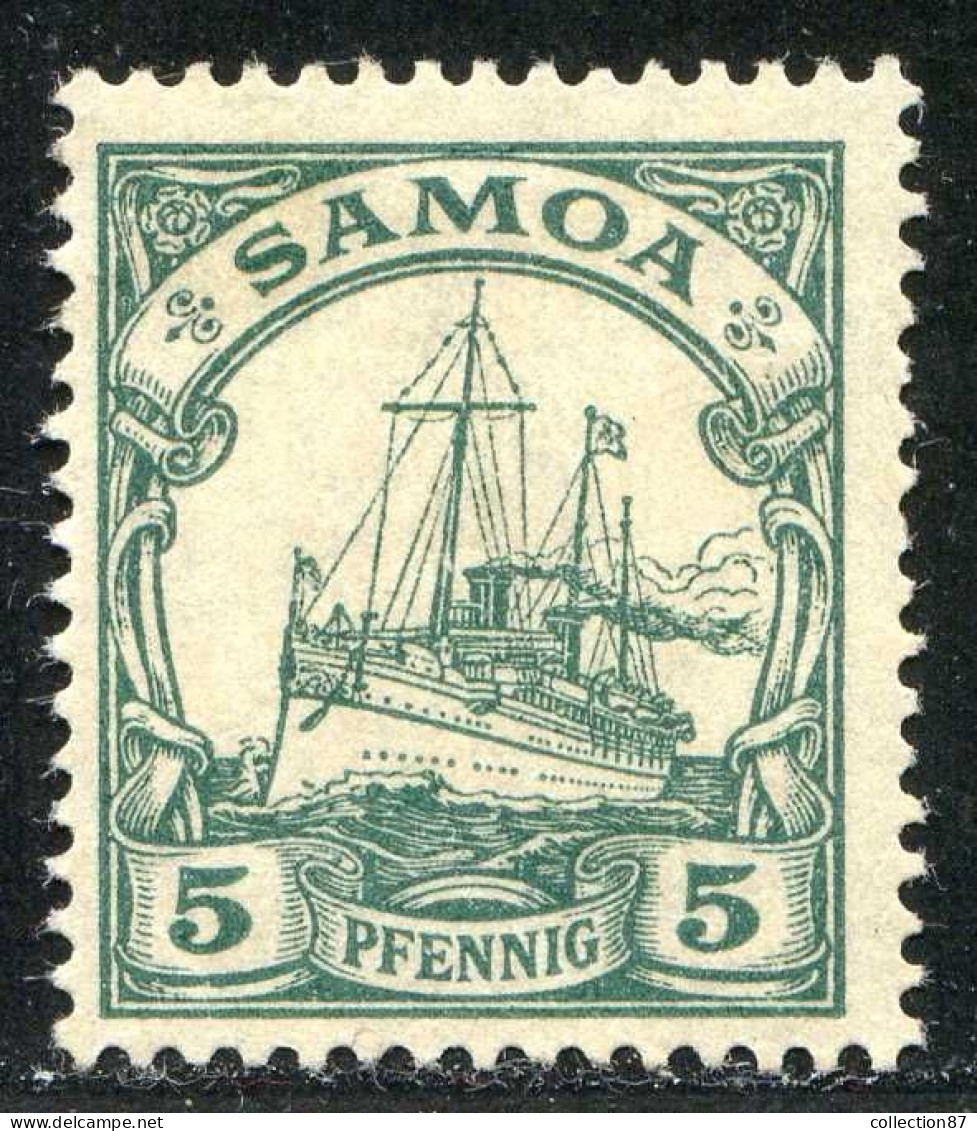 REF093 > COLONIES ALLEMANDE - SAMOA < Yv N° 56 (*) Neuf Sans Gomme Dos Visible - MH (*) - Samoa
