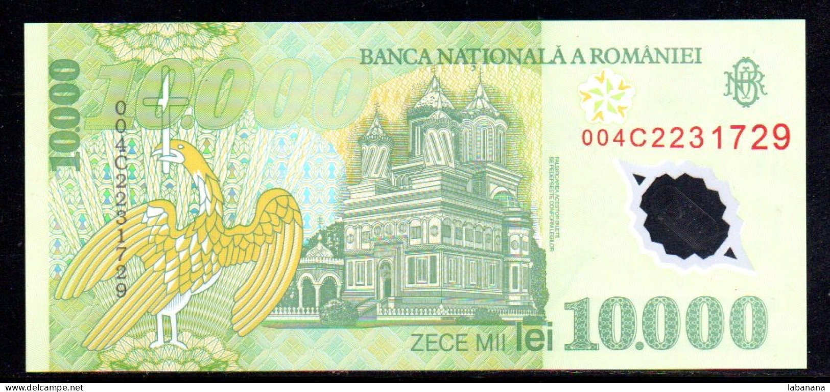 659-Roumanie 10 000 Lei 2000 004C223 Neuf/unc - Romania